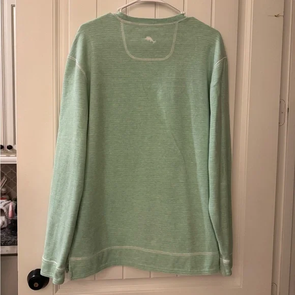 NWOT Men’s Long Sleeve Reversible Tommy Bahama Pullover - Picture 5 of 13